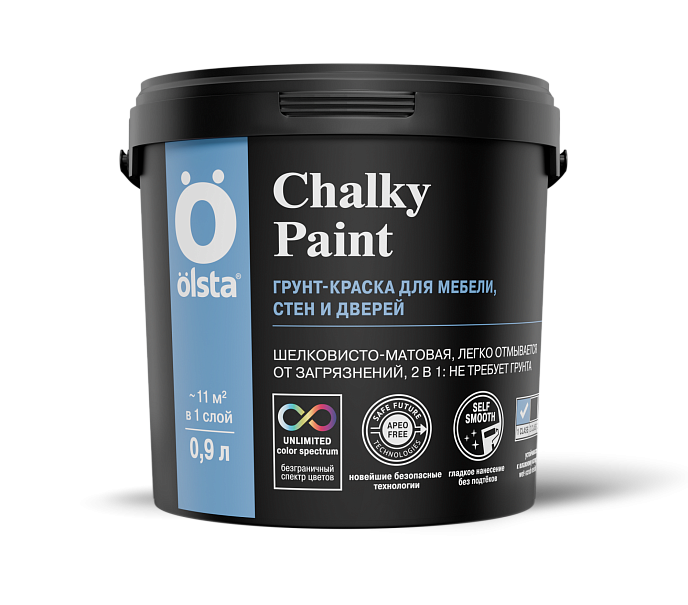 Краска для мебели меловая CHALKY PAINT